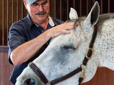 Jim Masterson doing a light touch technique