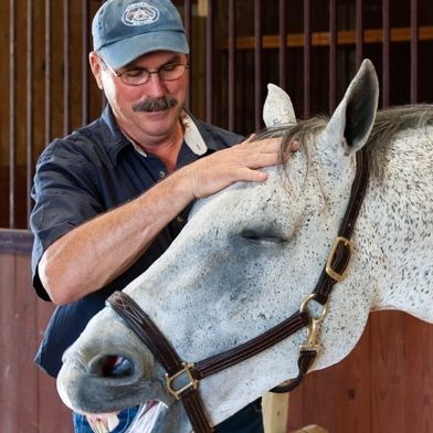 Jim Masterson doing a light touch technique