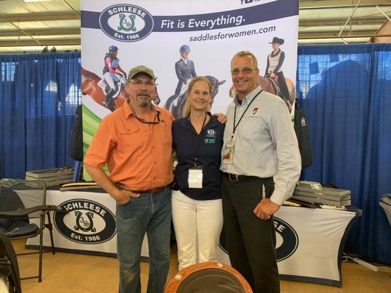 Jim, Jochen and Murielle at Western States Expo 2019