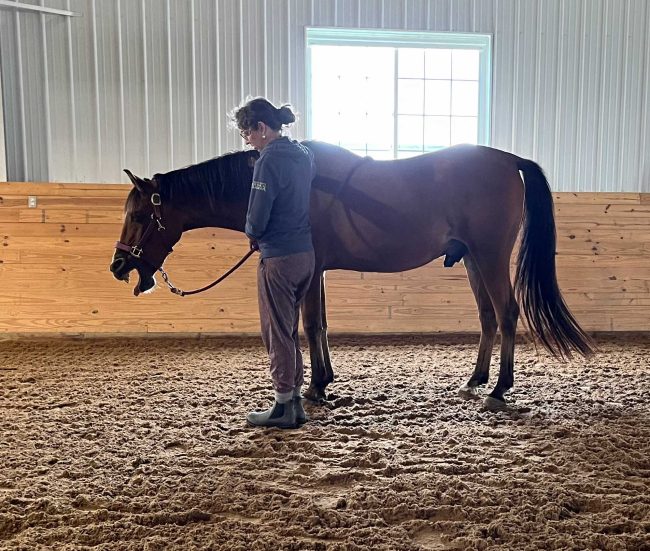 MMES Student with Horse
