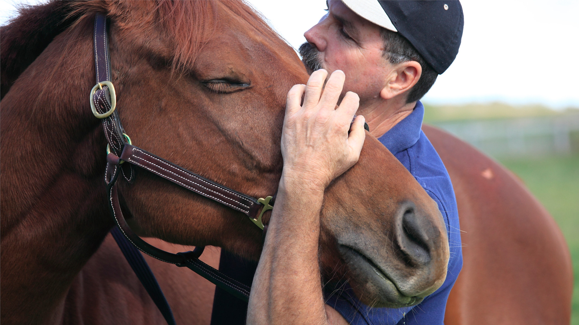 Jim Masterson With Horse