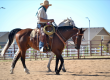 Photo of Mark Rashid on his horse Top