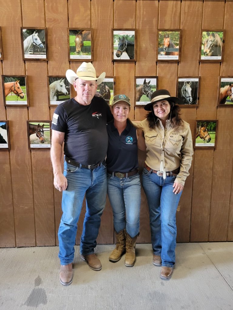 VeteransBlogPost-TinaCatherineDoug Photo of man and two women standing together